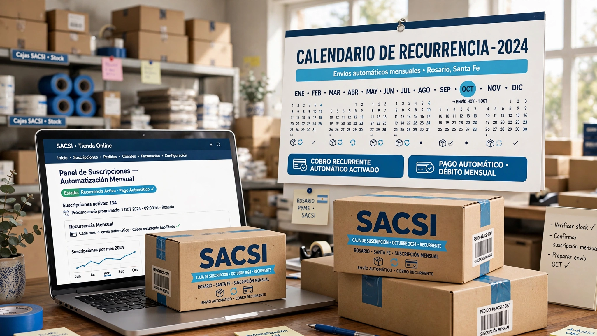 Marca de café de especialidad con club de suscripción en WooCommerce